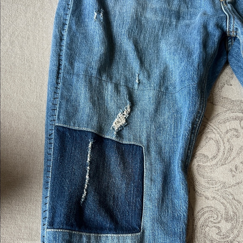 Rag And Bone Jeans With Patchwork - image 4